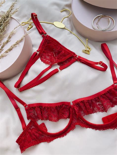 red bra panty|Red Bras & Panty Sets .